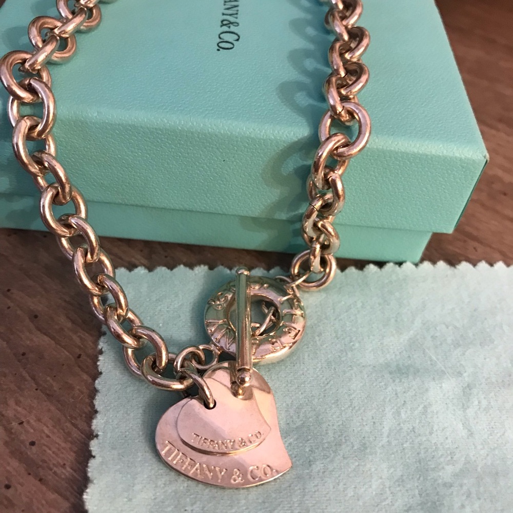 Tiffany hearts .925 necklace